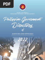 2022 Philippine Government Directory of Agencies and Officials