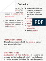 Lecture 10 Introduction To Behavioral Dentistry