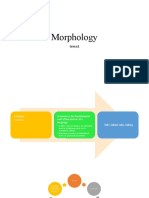 Morphology Tema 1