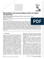 IET Nanobiotechnology - 2014 - Tiwari - Biosynthesis and Wound Healing Activity of Copper Nanoparticles