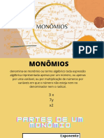 Monômios: o que são e suas principais propriedades