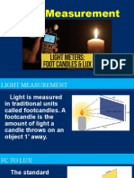 Infosheet 5.3-2 Light Measurement