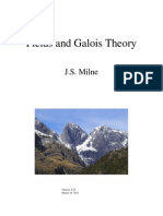 Field and Galois Theory - J.S. Milne