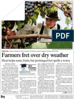 Farmers Fret Over Dry Weather