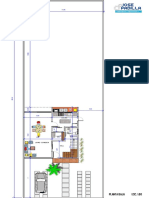 Planos casa con distribución de ambientes