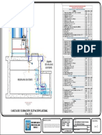 Plano de Elevación Lateral de Sitemas de Cloración Con Caseta