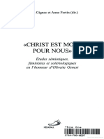 Daniel Patte, Pluralite Des Lectures Du Christ de La Passion de RM 3,21-26