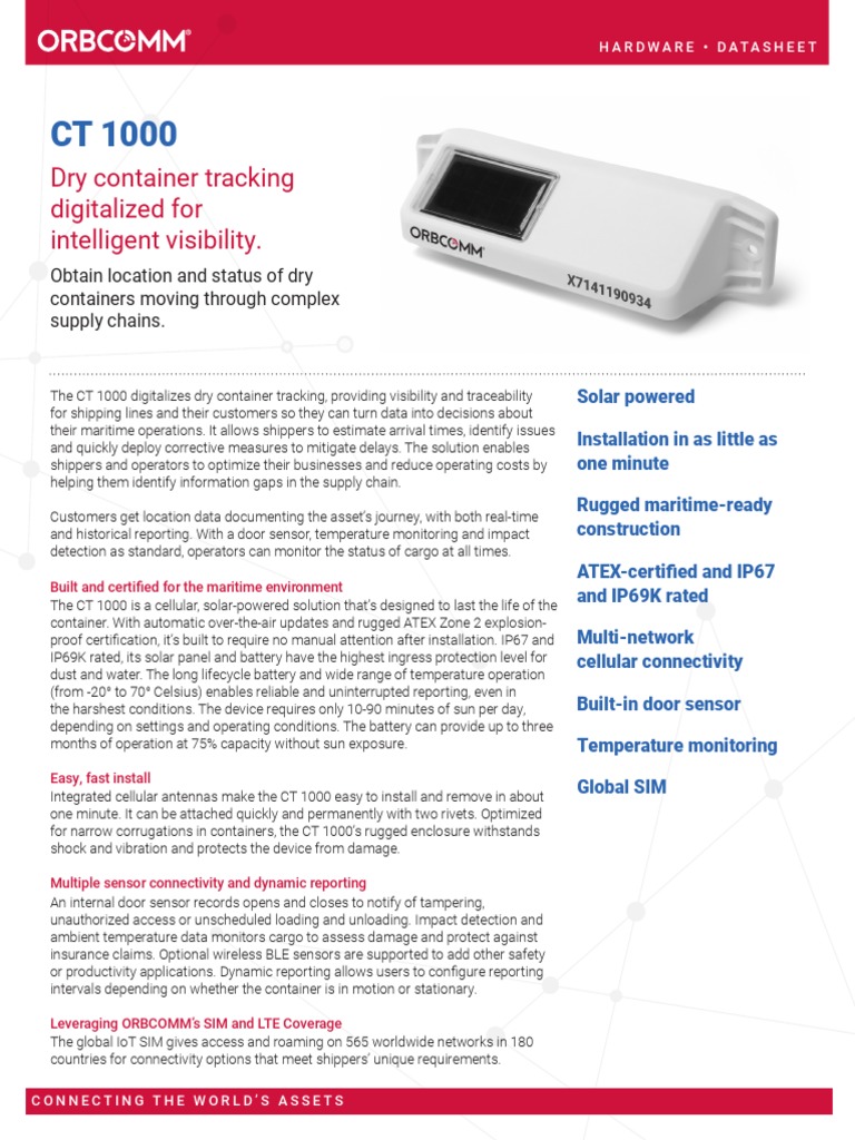 CT 1000 | PDF | Solar Energy | Internet Of Things