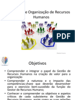 Curso Gestão e Organização de Recursos Humanos