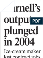 Yarnell's Output Plunged in 2004