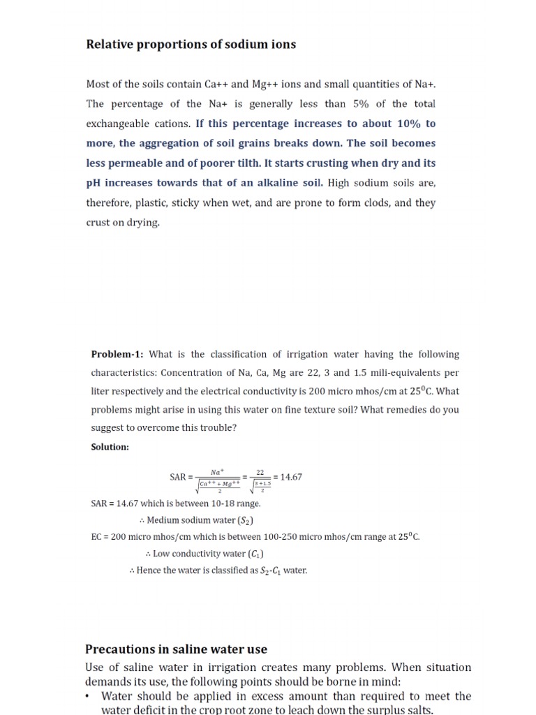 Types of Irrigation PDF