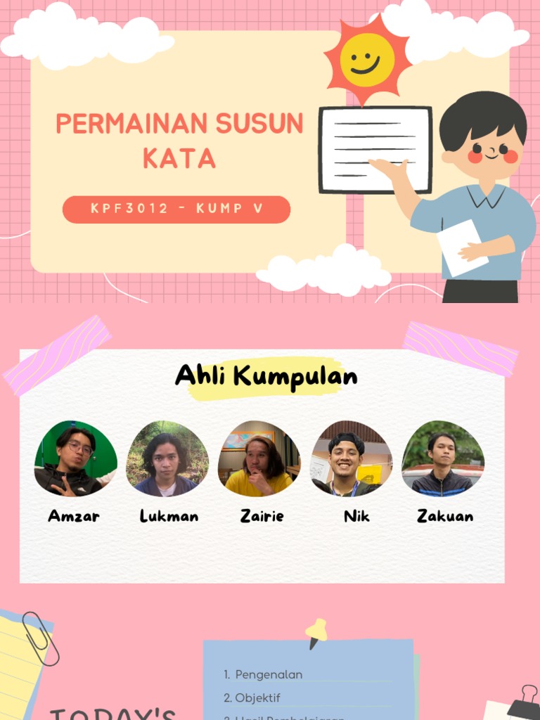 KPF Permainan Susun Kata | PDF