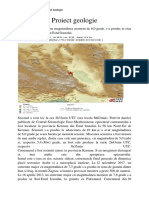 Proiect Geologie PDF