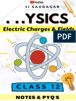 Electric Charges & Potential Notes by Zaki Sau