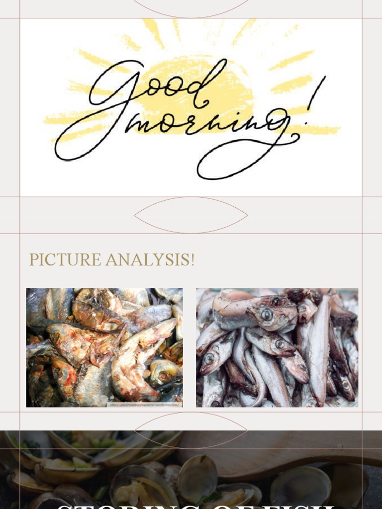 Proper Storage of Fish and Shellfish | PDF | Refrigerator | Shellfish