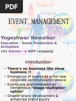 Intro To Event Management - Final Preso