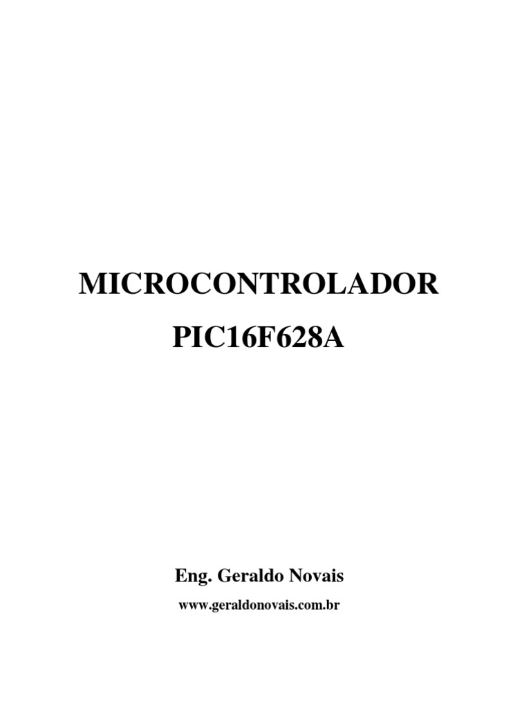 PIC16F628A | PDF | Cronômetro | Armazenamento de dados de computador