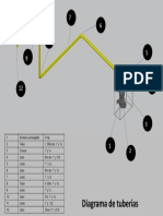 Plano Diagrama de Tuberias