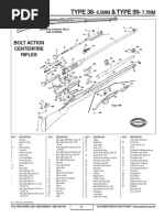 m4 Exploded View | PDF | Trigger (Firearms) | Screw