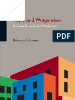 Rebecca Schuman - Kafka and Wittgenstein - The Case For An Analytic Modernism-Northwestern University Press (2015)