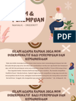 Islam & Perempuan - Namira 2162201077