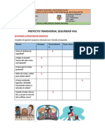 Seguridad vial encuesta estudiantil