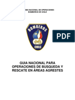 Guia Nacional de Operaciones de Busqueda y Rescate en Areas Agrestes (Version 2)