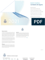 Boletín Estadístico Corredores de Seguros 2021