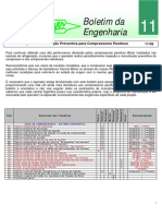 Manutenção preventiva para compressores parafuso