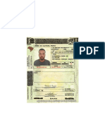 Documento de identidade Breno de Oliveira Franco