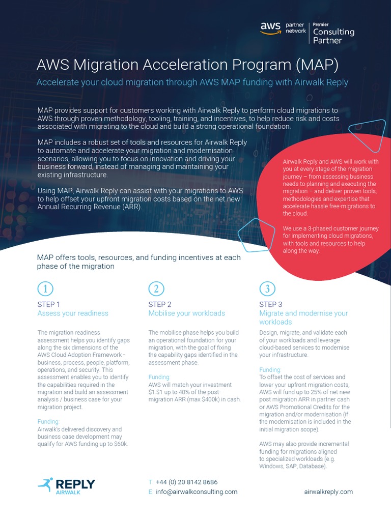 Airwalk Reply AWS Migration Acceleration Program | PDF