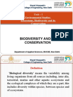 Unit I Bioidiversity