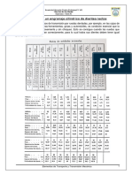 Tablas y Fórmulas - ENGRANAJES