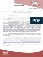 PNLD 2023 - Carregamento de dados dos estudantes