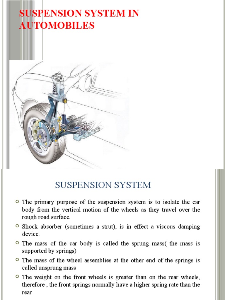 L03 Suspension System PDF Vehicle Parts Vehicle Industry