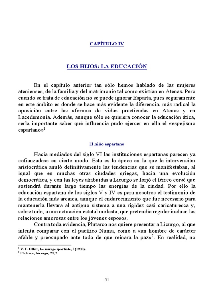 La Vida Cotidiana en Grecia en El Siglo de Pericles - 3 | PDF | Esparta ...