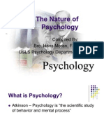 Chap 1 - The Nature of Psychology