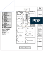 Basement Electrical Floor Plan: Main Entry