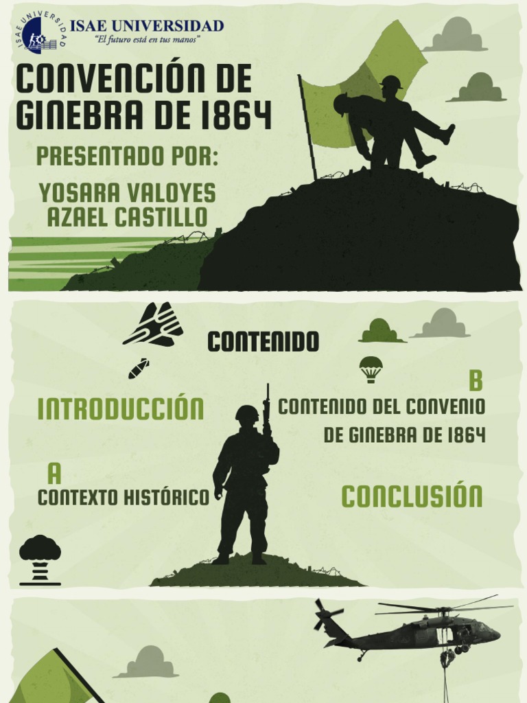 Primera Convención de Ginebra 1864 | PDF | Movimiento Internacional de ...