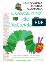 Cuaderno de Actividades Oruga Glotona (Carta USA) by Rukkia