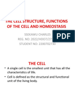 The Cell Structure, Functions of The Cell