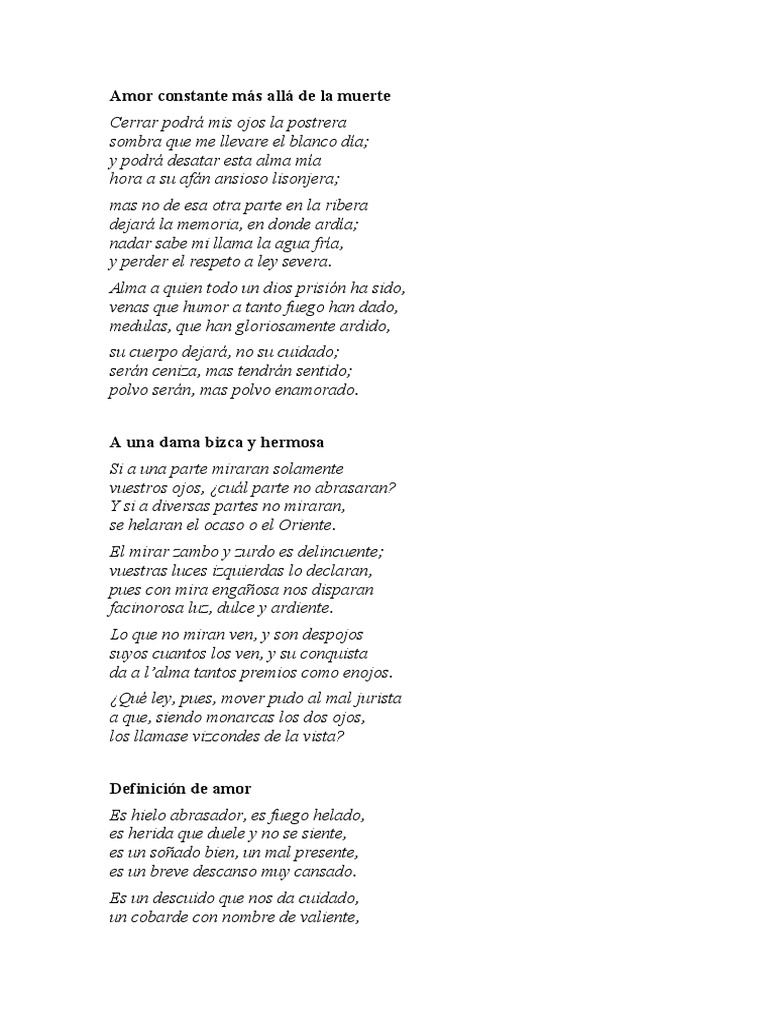 8 poemas quevedo pdf