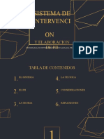 Sistema de intervencion y Elaboración de PII