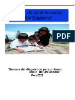 Ficha Caracterizacion Del Estudiante 2022 Modelo Peruano