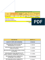 Reporte Comparativo de Cuotas Extraordinarias 2022