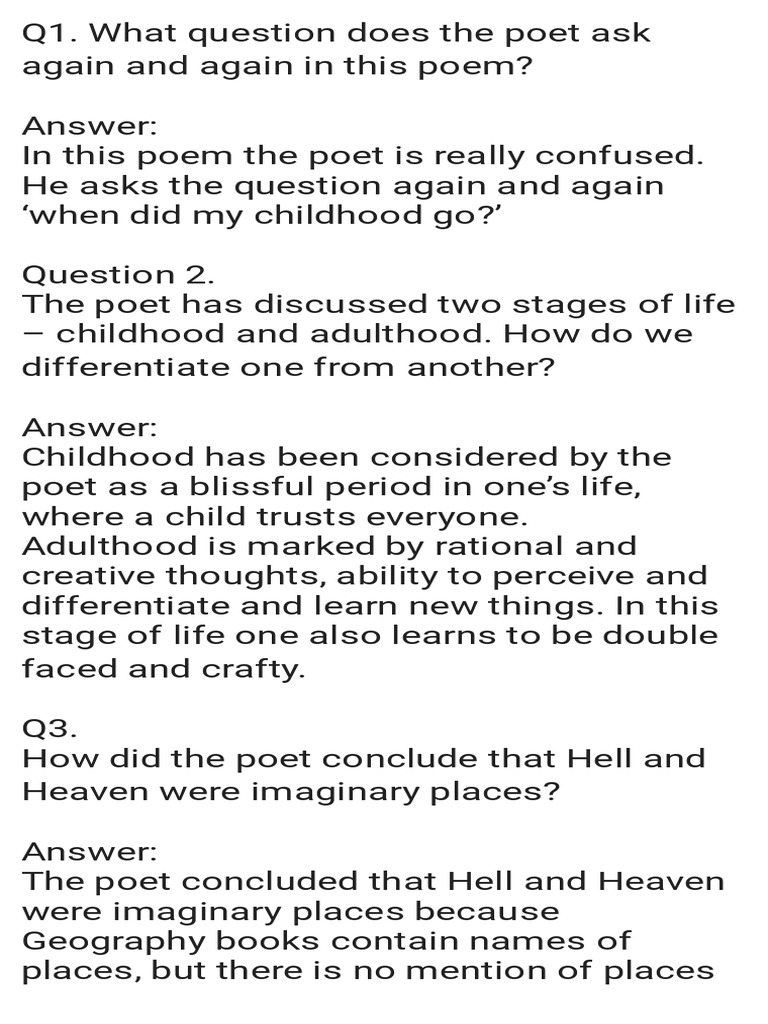 WHAT IS CHILDHOOD PDF intelligence overview