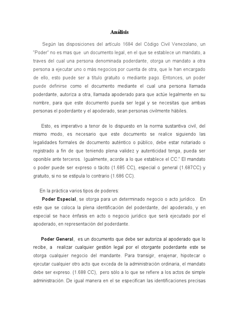 Definición y Tipos de Poderdante | PDF | Principios éticos | Ley Pública