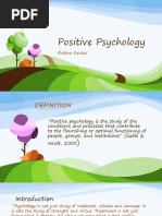 Positive Psychology