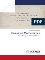 Essays On Mathematics