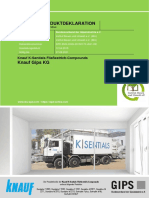 Knauf K-Sentials Fliessestrich-Compounds